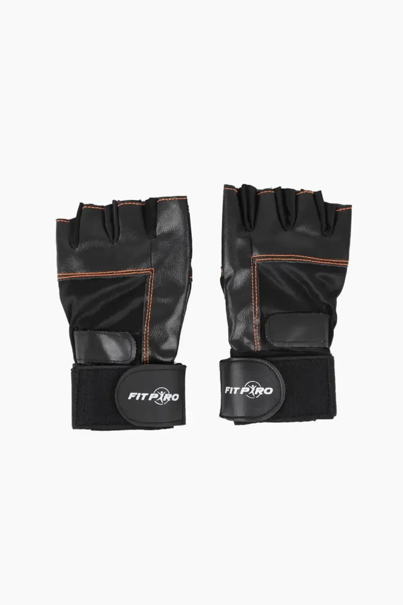 Fitpro Fitness Gloves (Black)