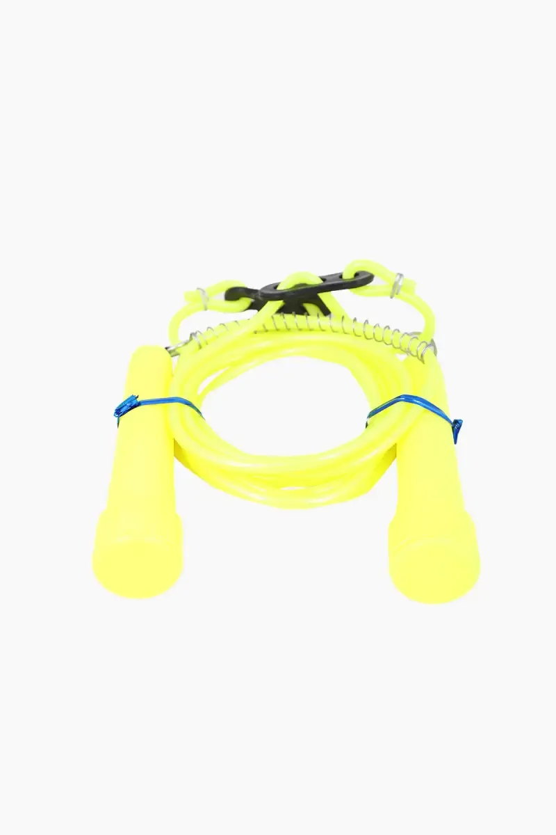 Tenstar Adjustable Skipping Rope (Yellow)