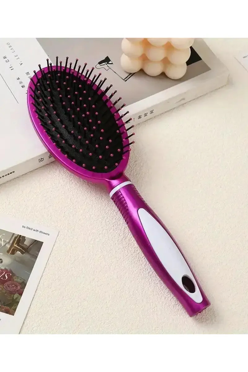 Vivin Full Coverage Soft Hair Brush(Purple) - Pack of 1