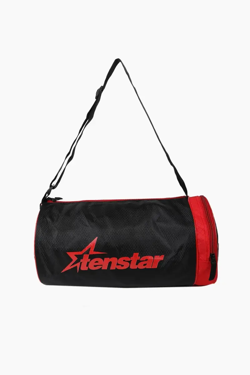 Tenstar Gym Bag/Duffle Bag (Red/Black)