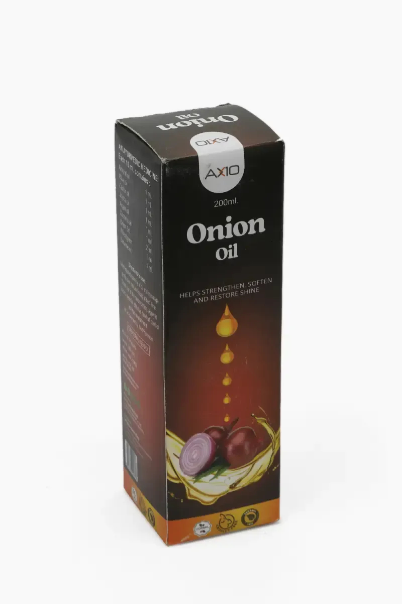 AX10 Onion Hair Oil For Strong And Shine Hair - 200 ML
