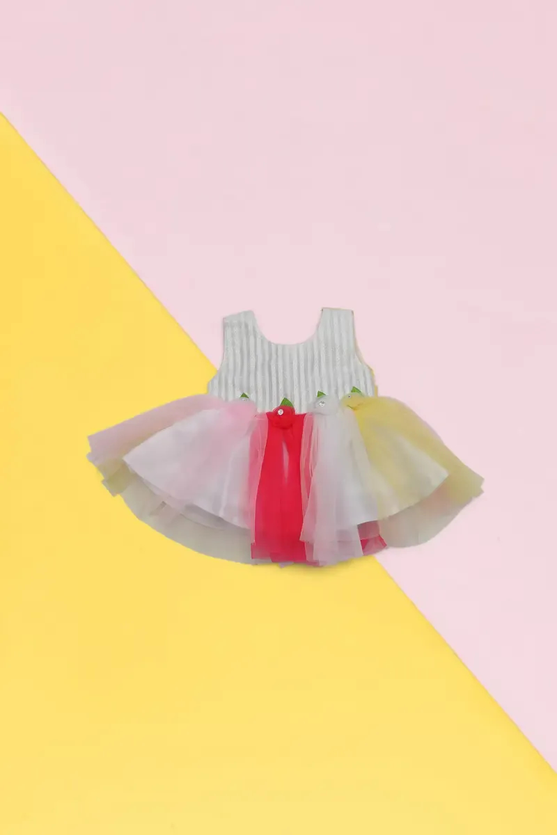 Netted Frock for Baby Girl