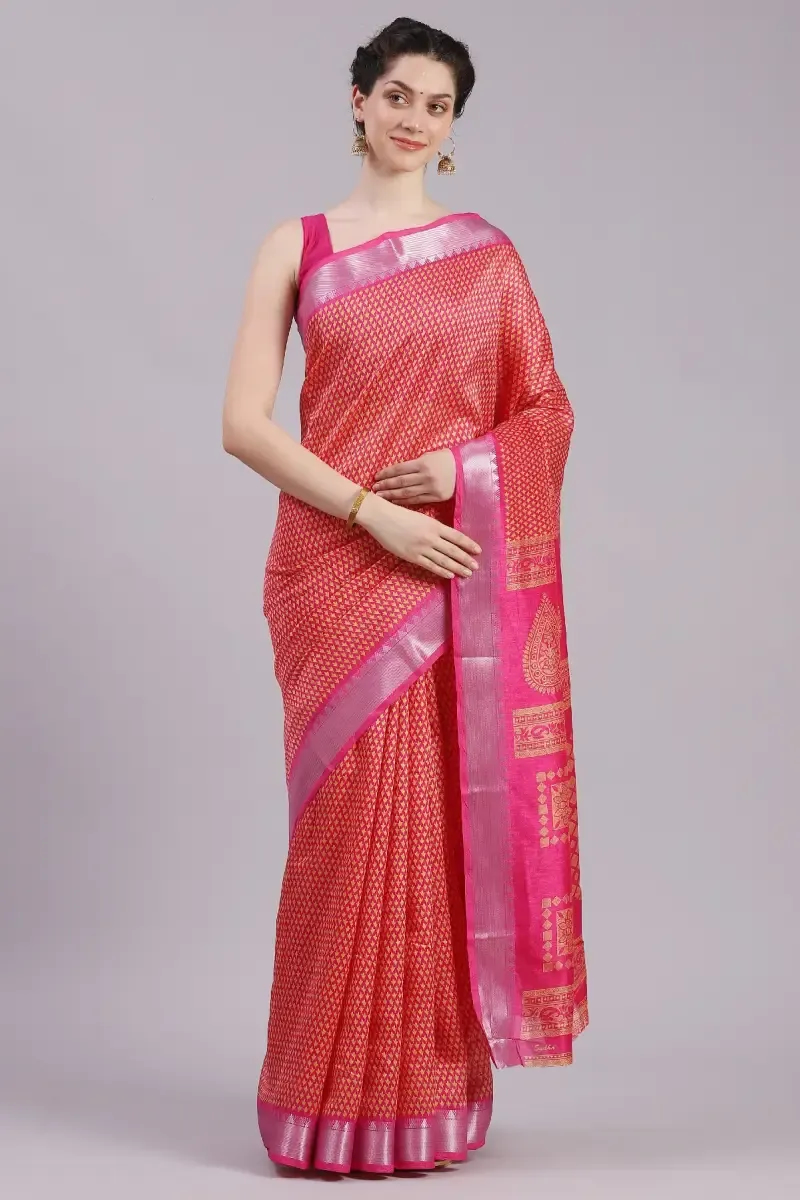 Banarasi Silk Woven Design Saree for Women 