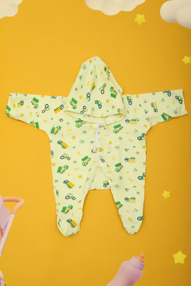 New Born Printed Sleepsuit