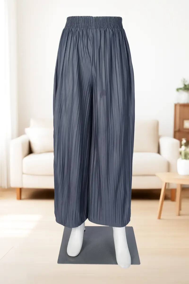 Polyester Solid Palazzos for Women 