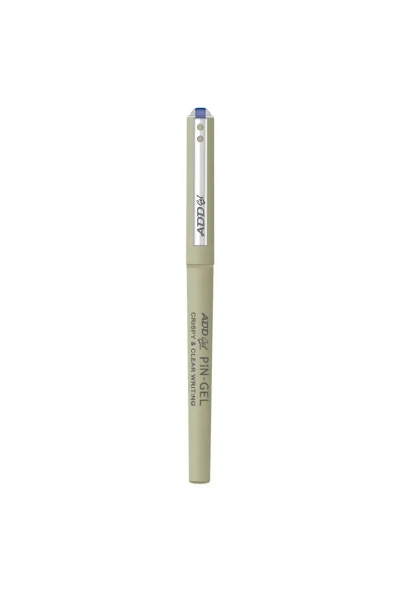 Add Gel Contour Grip Pin Gel Pen (Blue) - Pack Of 1