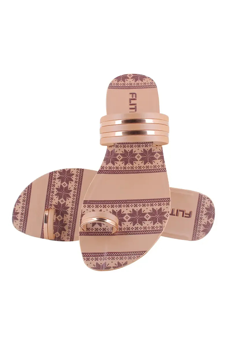 Women's Ethnic Slip-On Slippers