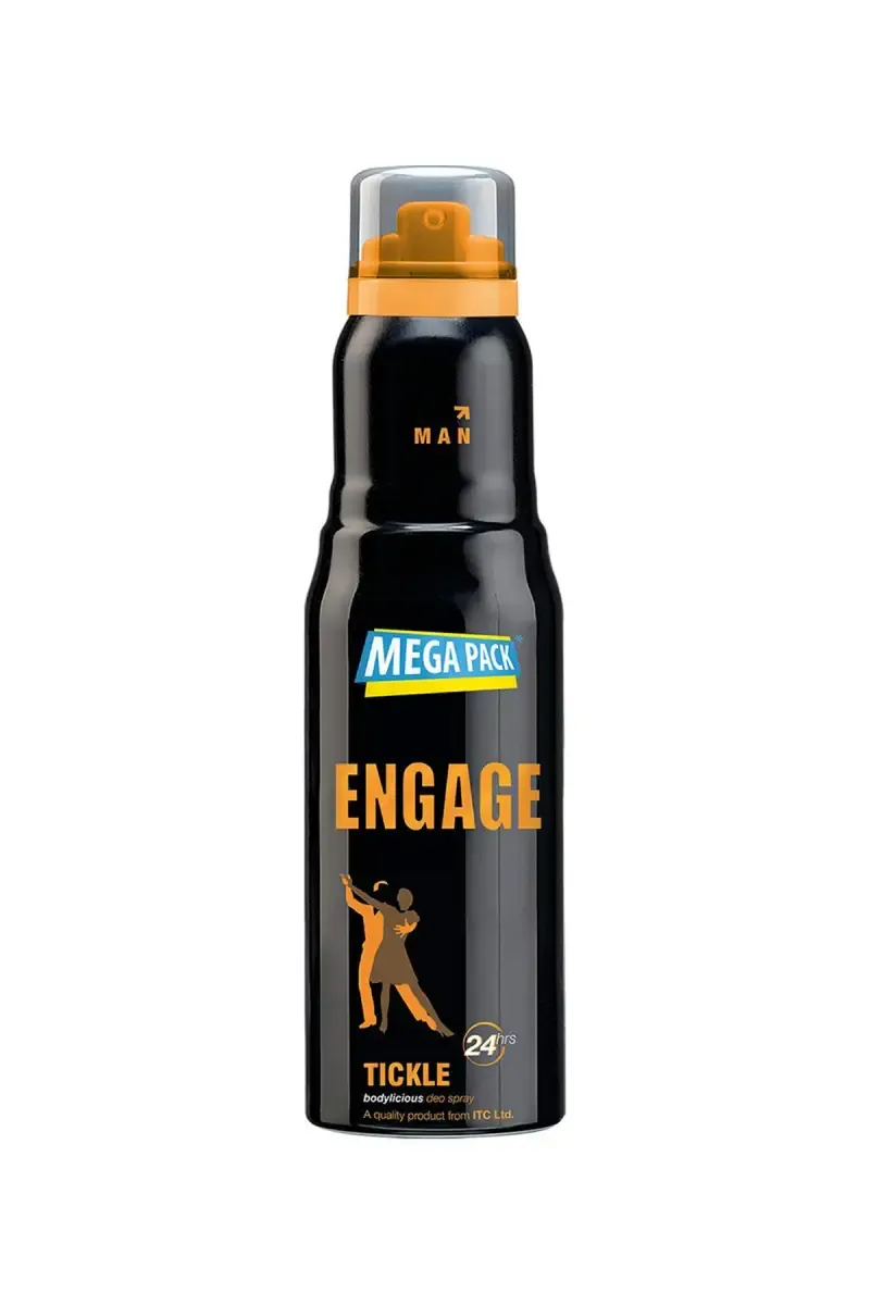 Engage Citrus and Spicy Tickle Deodorant for Men - 220ml