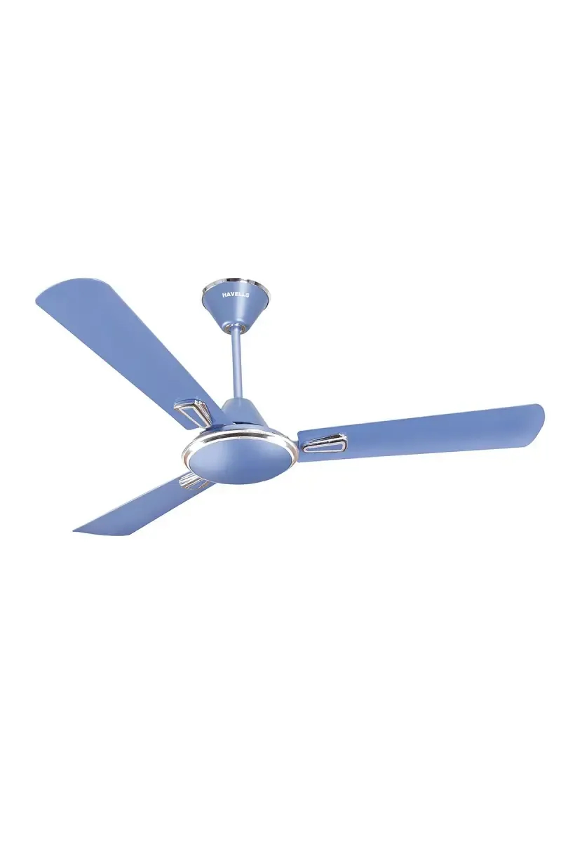 Havells Festiva ES 1200mm 1 Star Rated Premium Finish 3 Blade Ceiling Fan (Ocean Blue Silver)