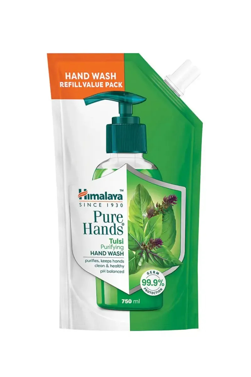 Himalaya Pure Hands Tulsi Purifying Hand Wash - 750 ml
