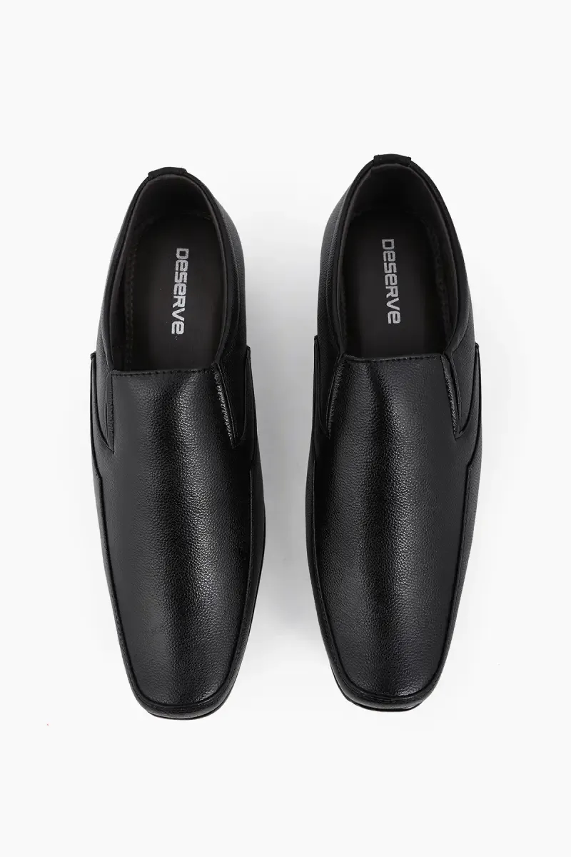 Solid Slip-on Formal Shoes for Men