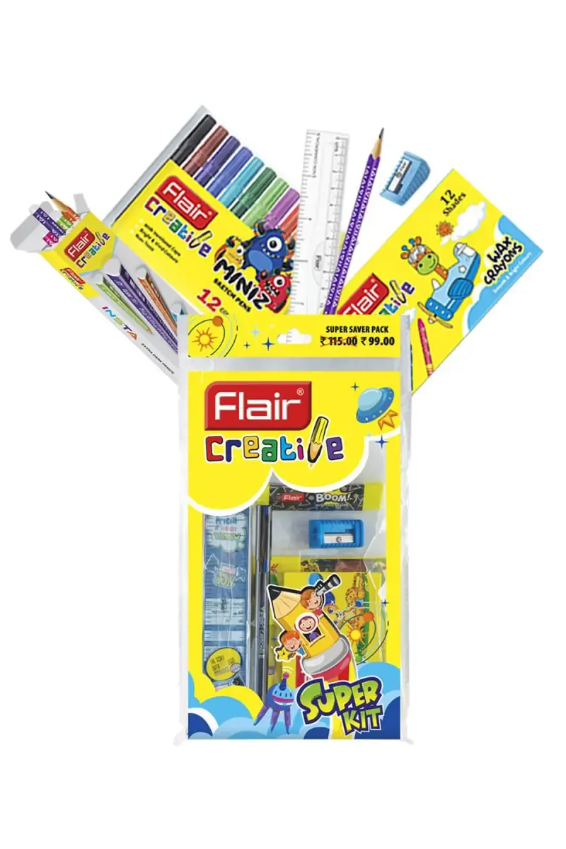 Flair Creative Super Art Kit - Pack Of 6