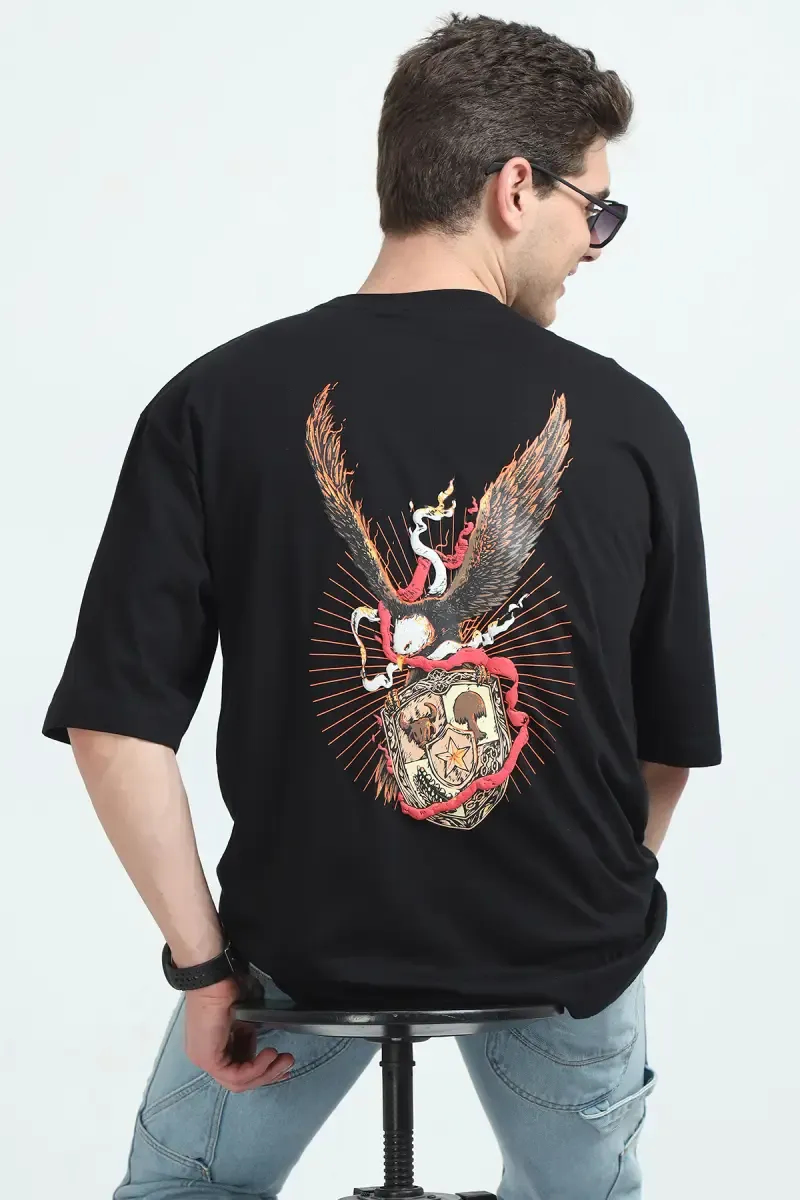 Oversized Puff Print Unisex T-shirt (Men & Women)