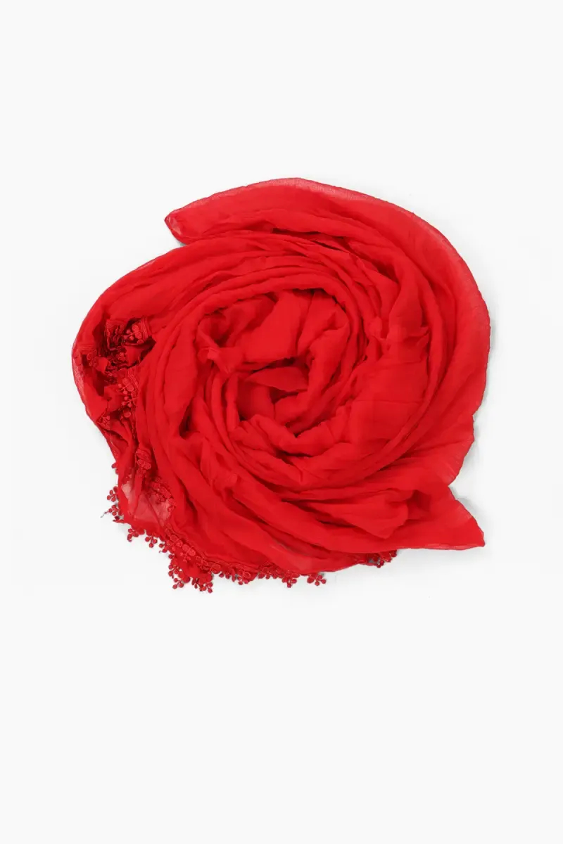 Chiffon Solid Dupatta for Women 