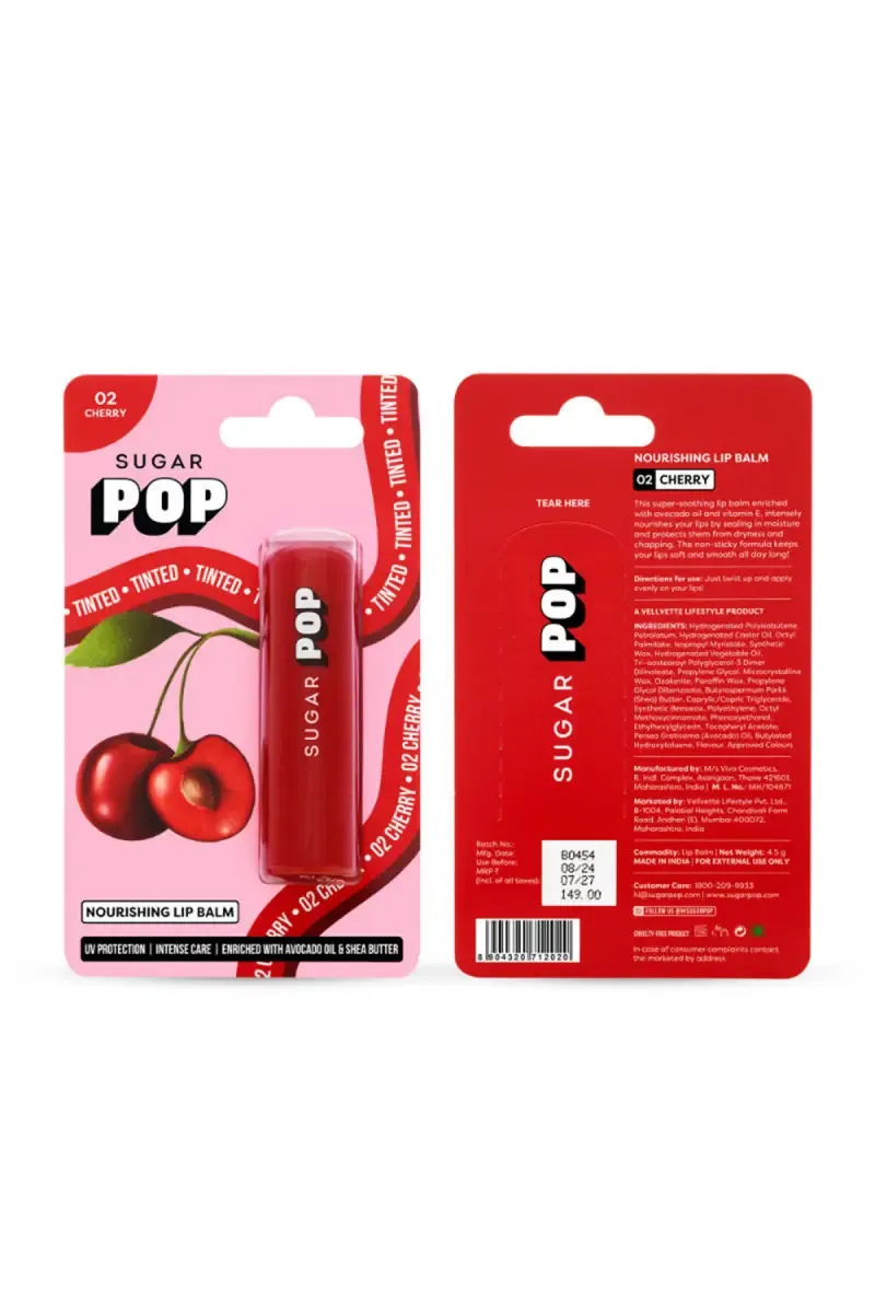 Sugar Pop Nourishing Lip Balm - 02 Cherry