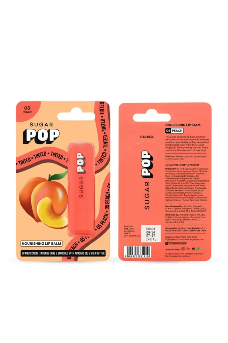 Sugar Pop Nourishing Lip Balm - 05 Peach	