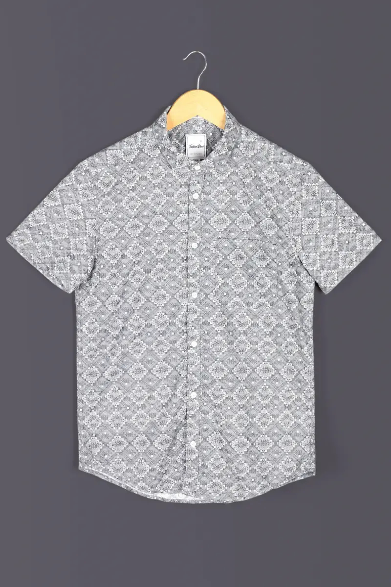 Men's Cotton Printed Shirt