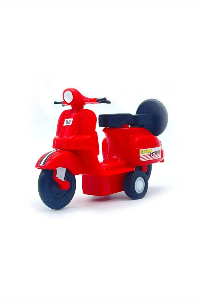 Baby Chetak Scooter Pull Back Toy (Red)