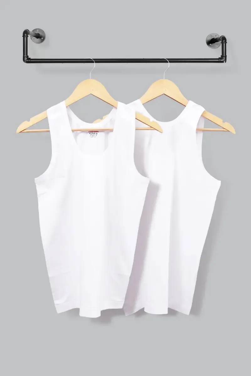 Cotton Solid Vest for Men