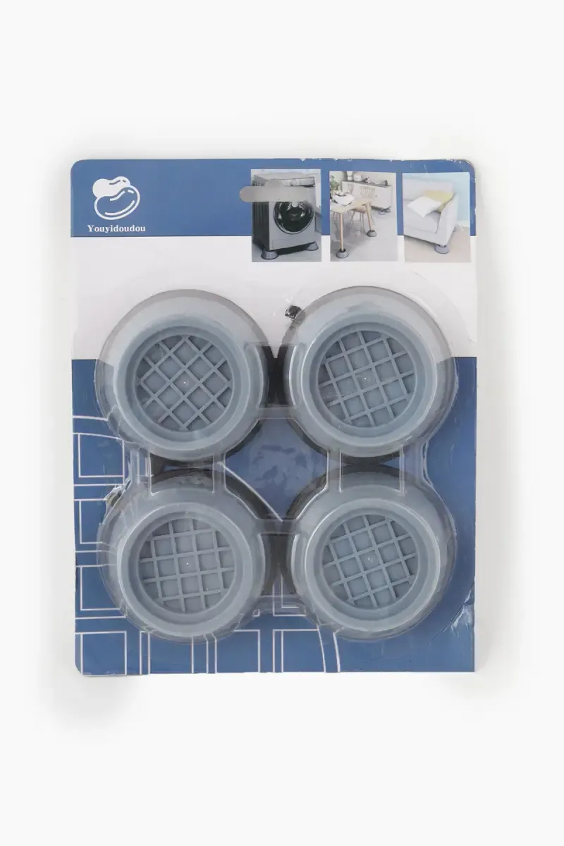 Plastic Multipurpose Anti Vibration Pad - 4 Pcs