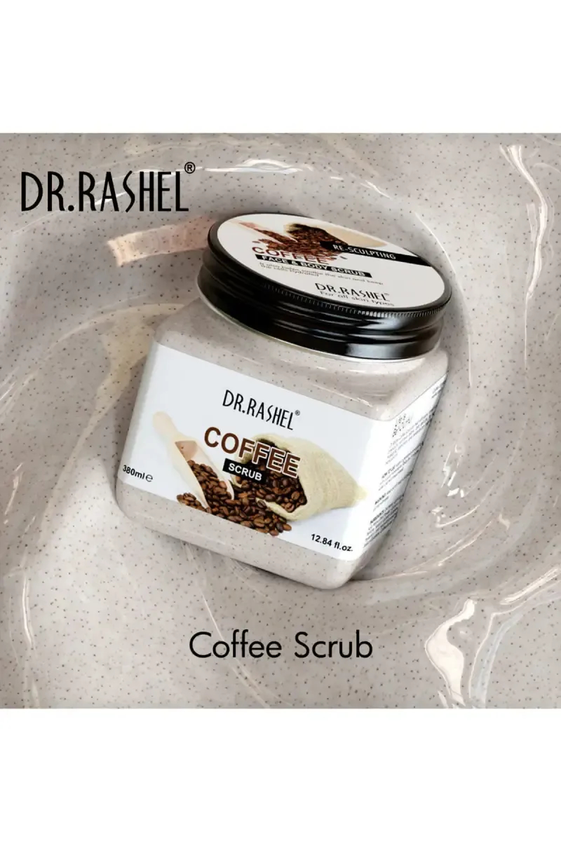 DR.RASHEL Coffee Scrub For Anti acne And Pimple - 380ml