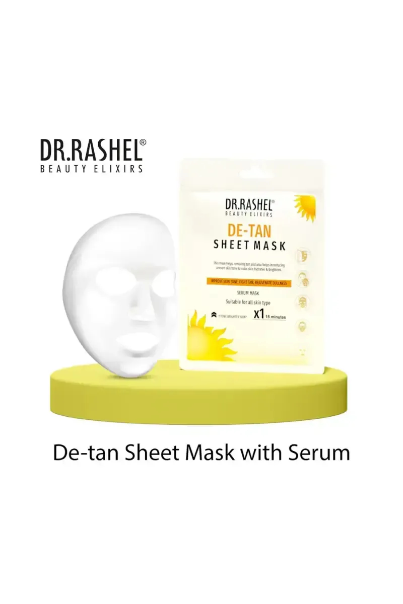 DR. Rashel De-Tan Sheet Mask with Serum - 20g 