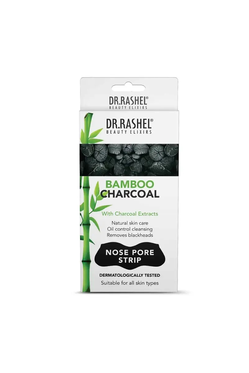 DR.RASHEL Charcoal Nose Strips for Blackheads Removal (10 Strips)