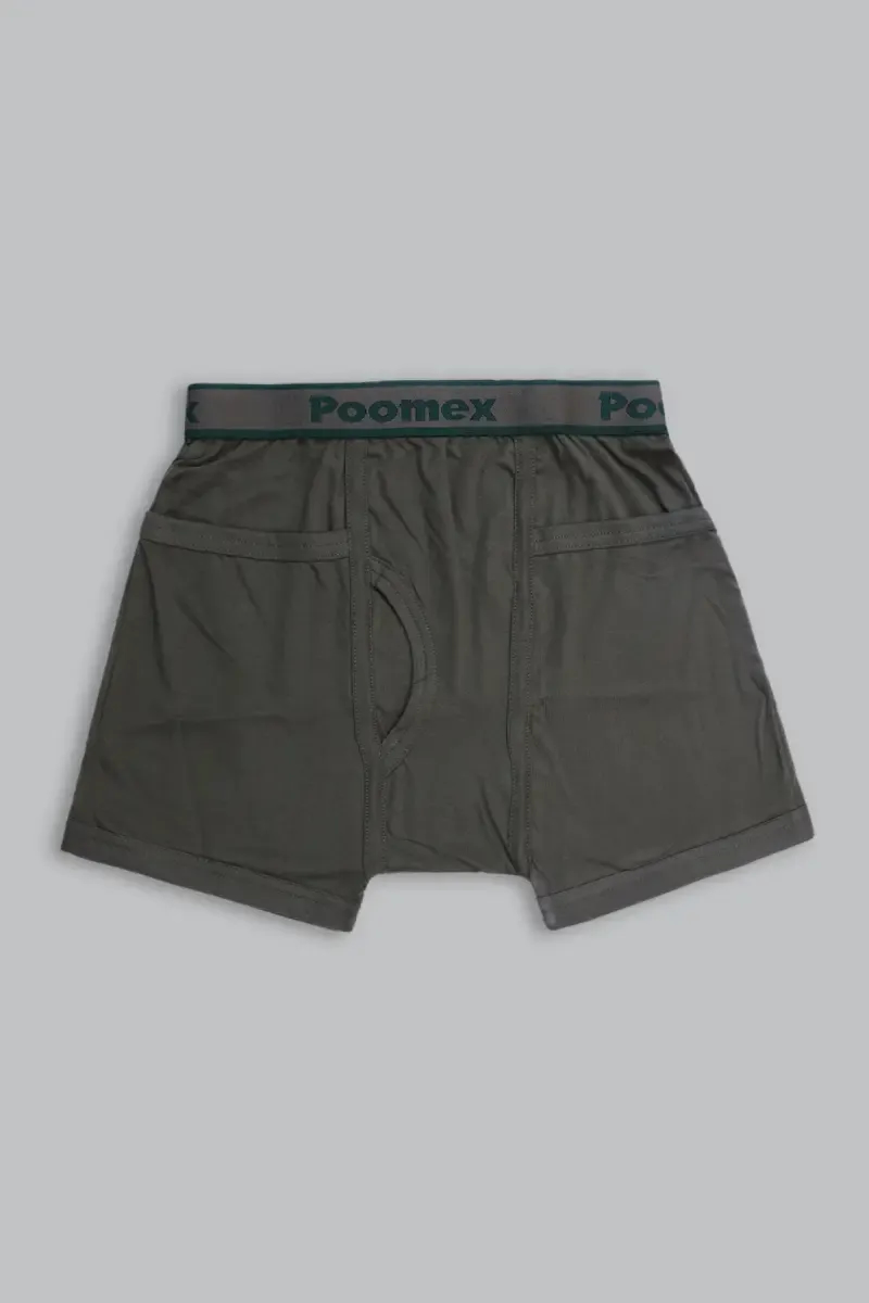 Men's Cotton Trunks with Pockets