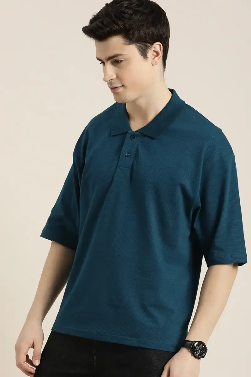 Oversized Solid T-shirt for Men