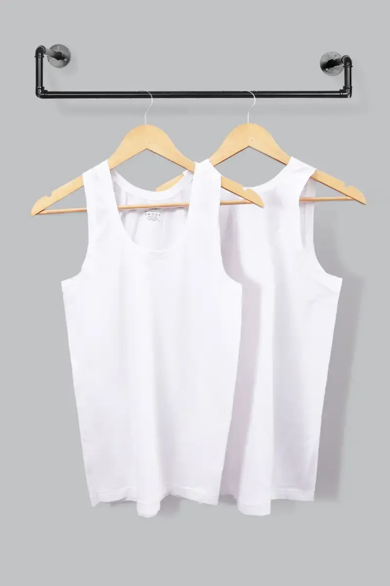 Men's Cotton solid Vest