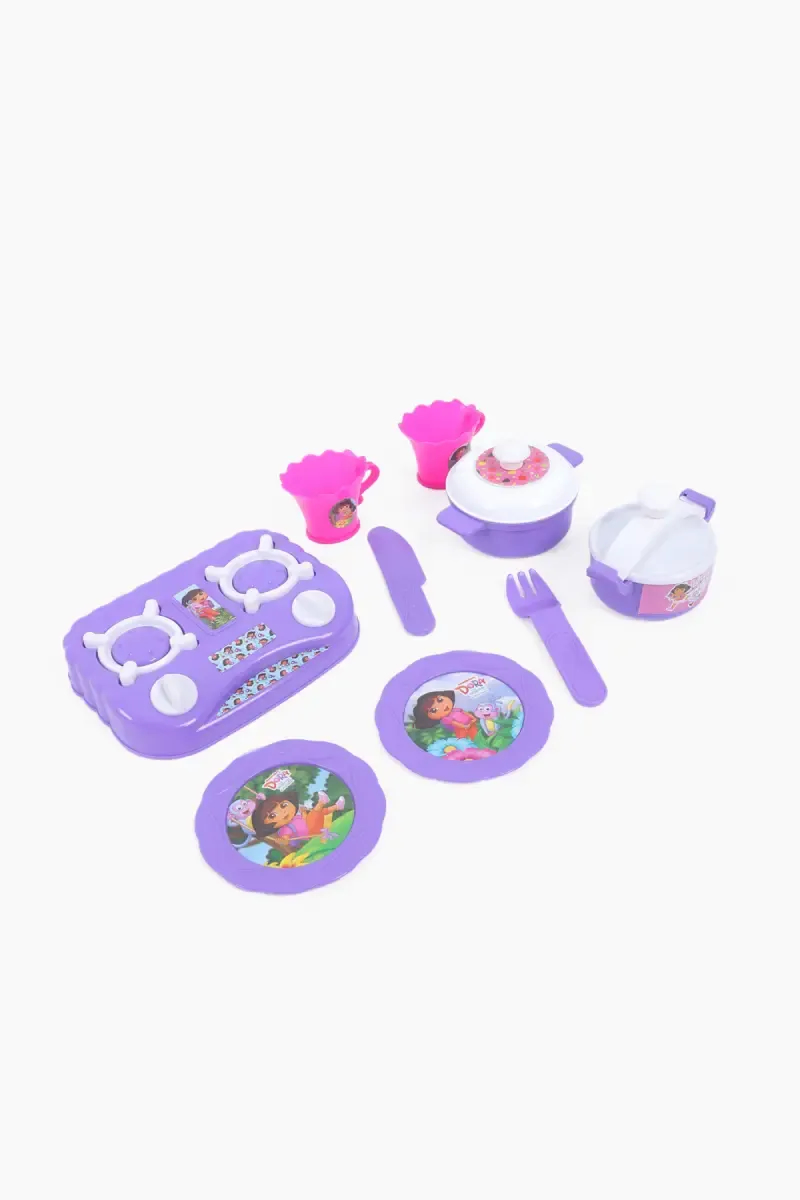 Kreative kids Kitchen Role Play Toy Set For Kids - (Purple) 