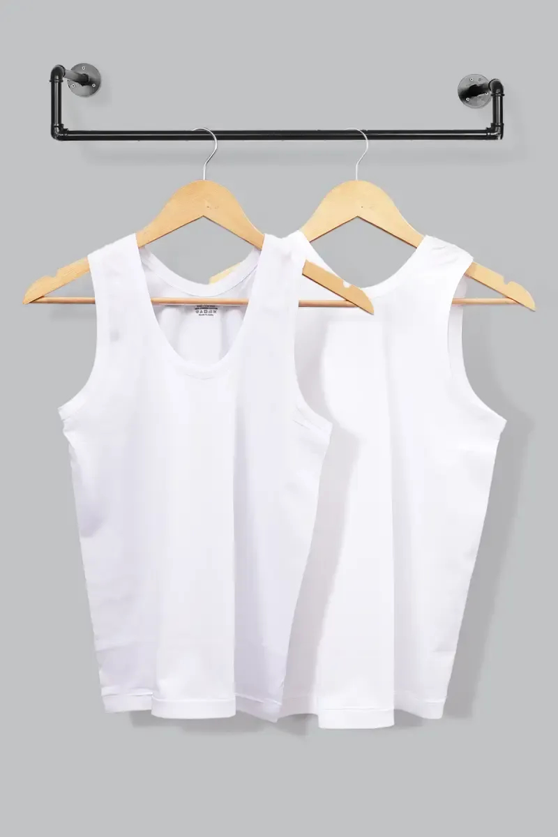 Cotton Solid Vest for Men
