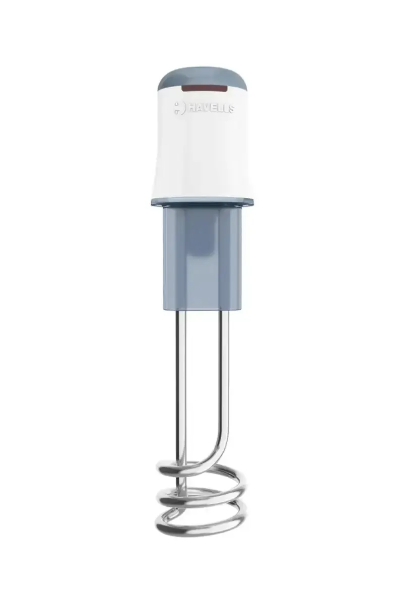Havells HB10 1000 W Immersion Water Heater/Rod with ISI Mark, Heating Indicator (White & Blue)