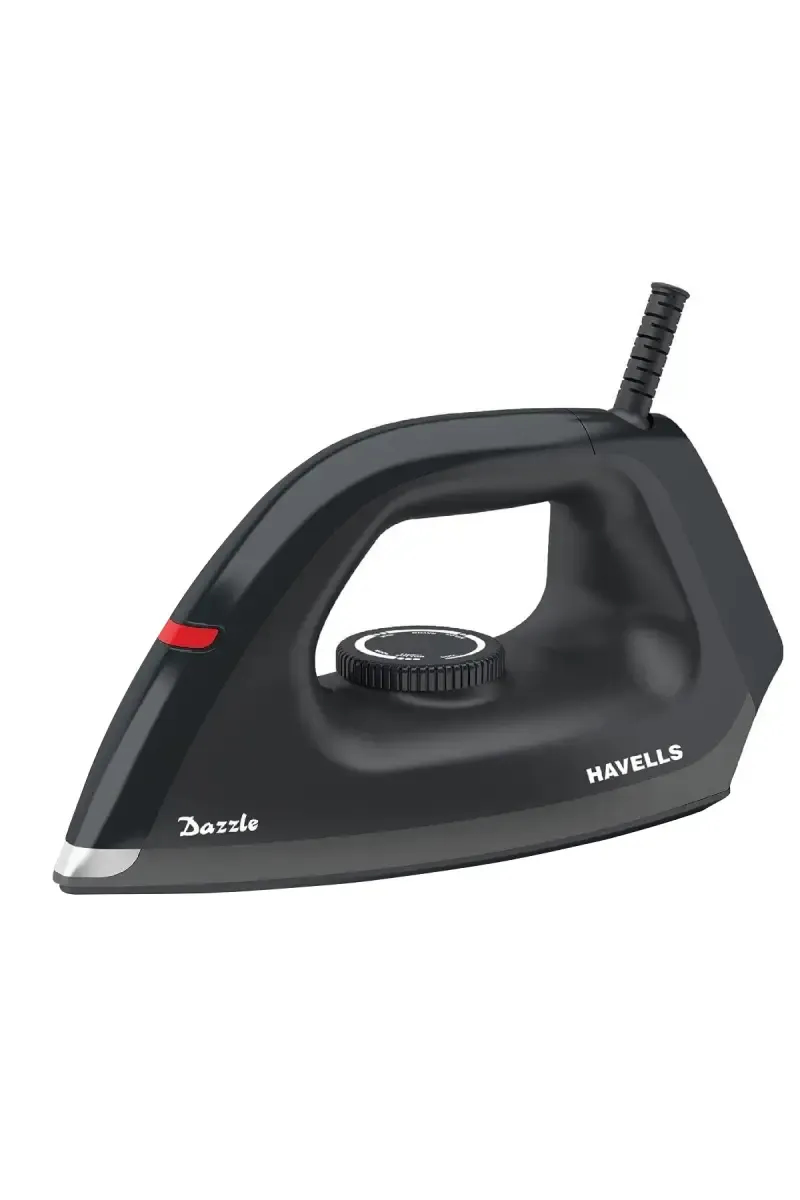 Havells Dazzle 1100 W Dry Iron Box (Black)