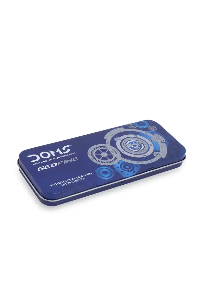 DOMS Geofine Mathematical Geometry Box (Dark Blue)