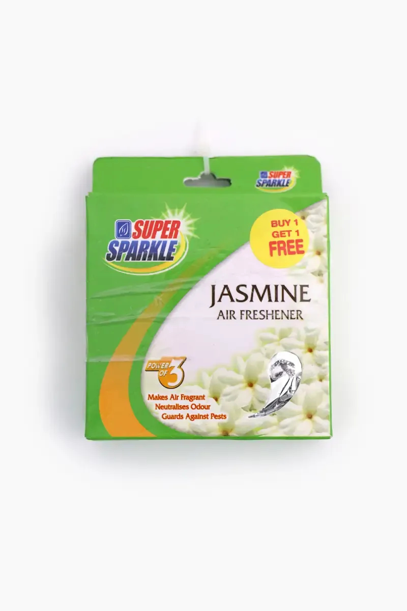 Jasmine Air Freshener , Super Sparkle - Buy 1 Get 1 (75g Each)