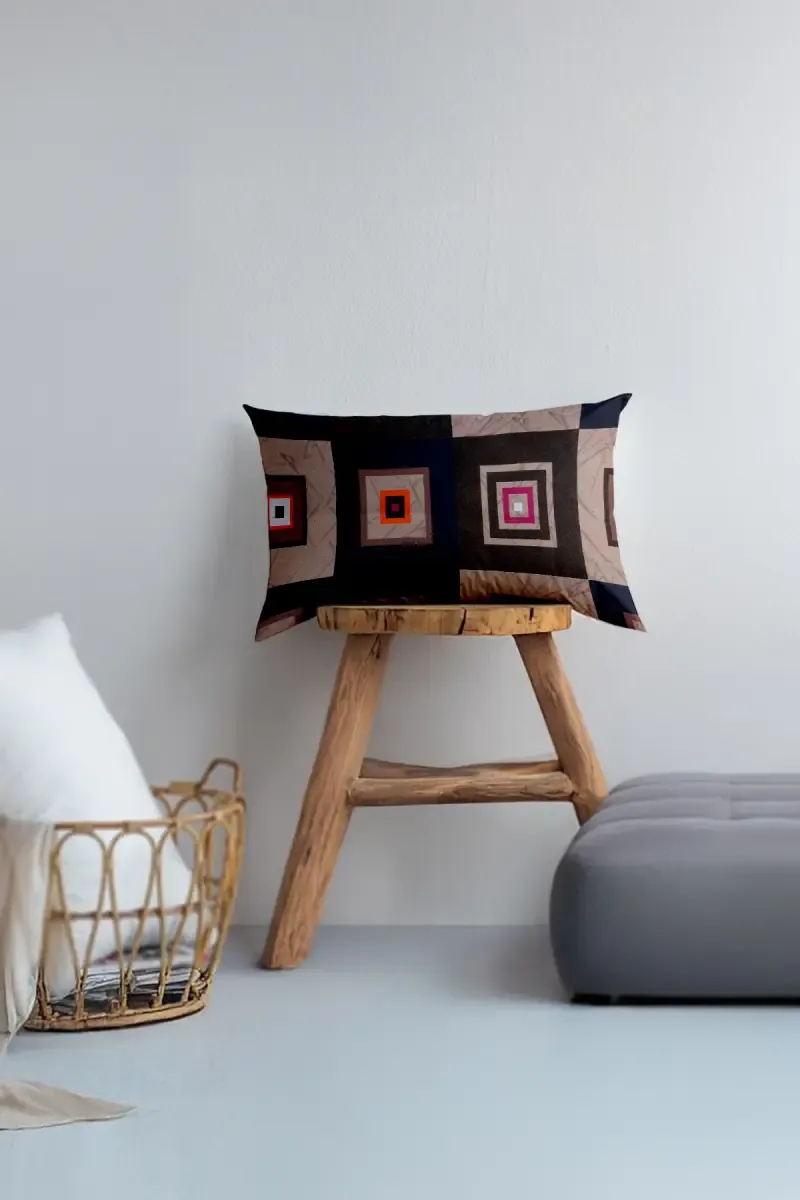 Pratica Cotton Pillow Cover, Printed - 1 Pc