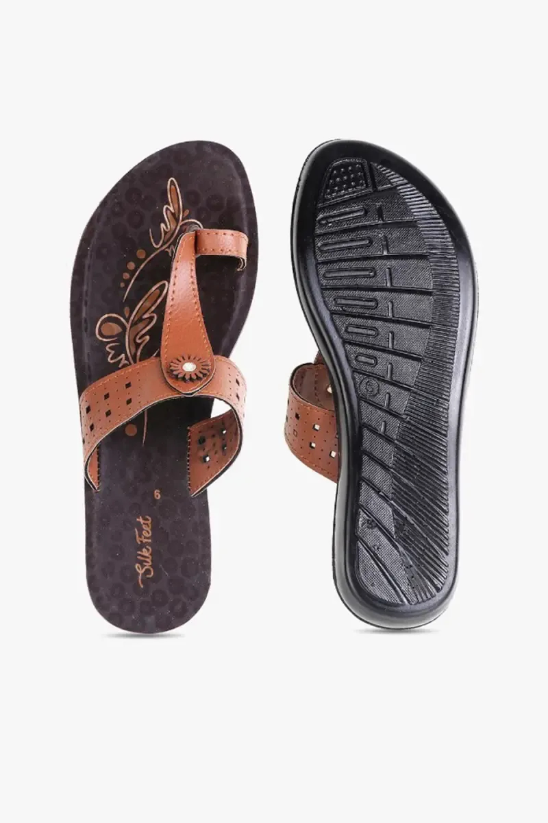 Women's Toe-Ring Flat Slippers