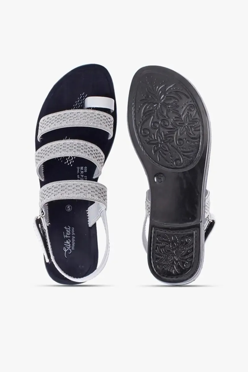 Women's Multi-Strap Toe-Ring Sandals