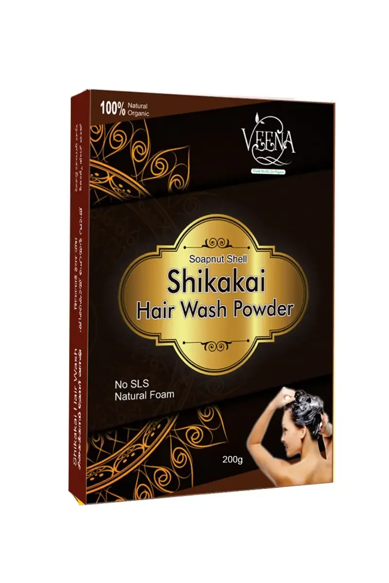 Soapnut Shell Shikakai Hair Wash Powder -200gm