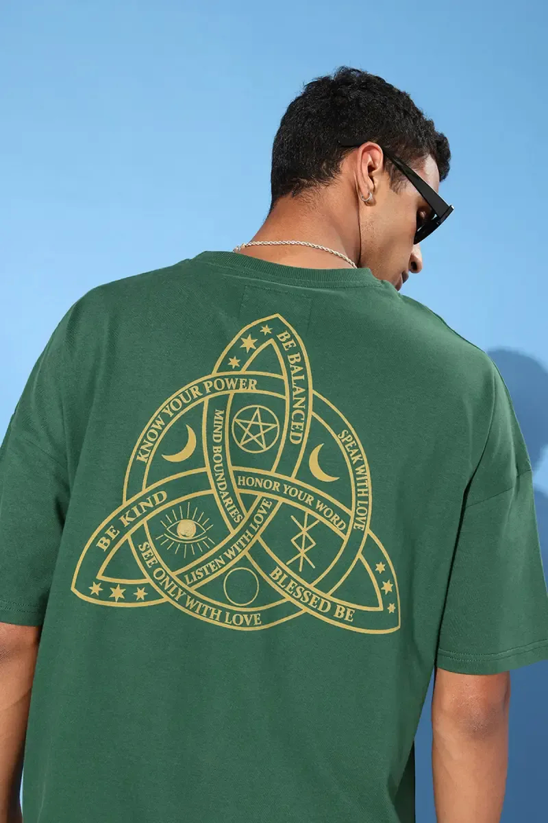 Graphic Print Oversized T-shirt for Men