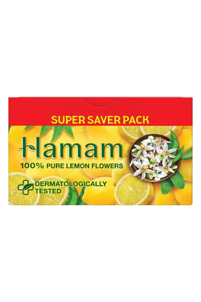 Hamam  Lemon Flower Soap - 3 * 150g Each