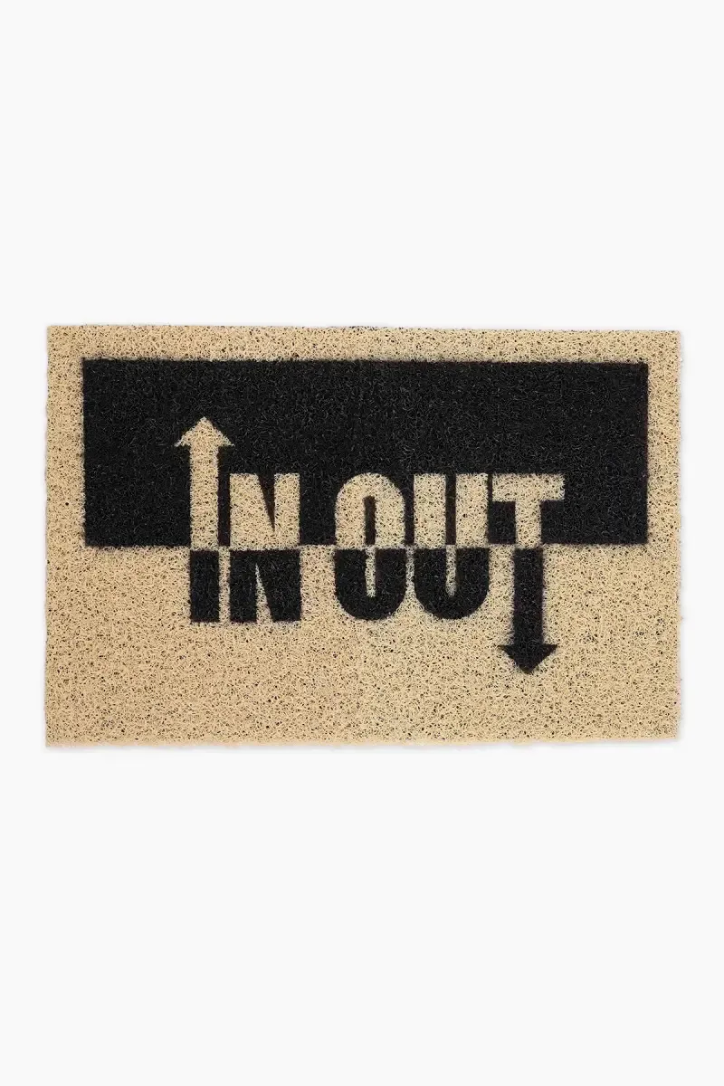 PVC Printed Anti Slip Doormat - 1pc