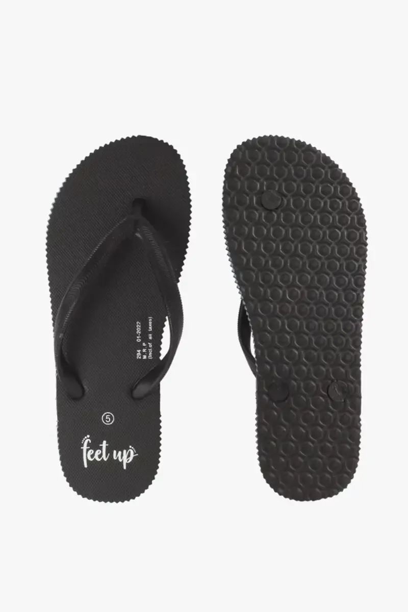 Solid Casual Flip-Flops for Women