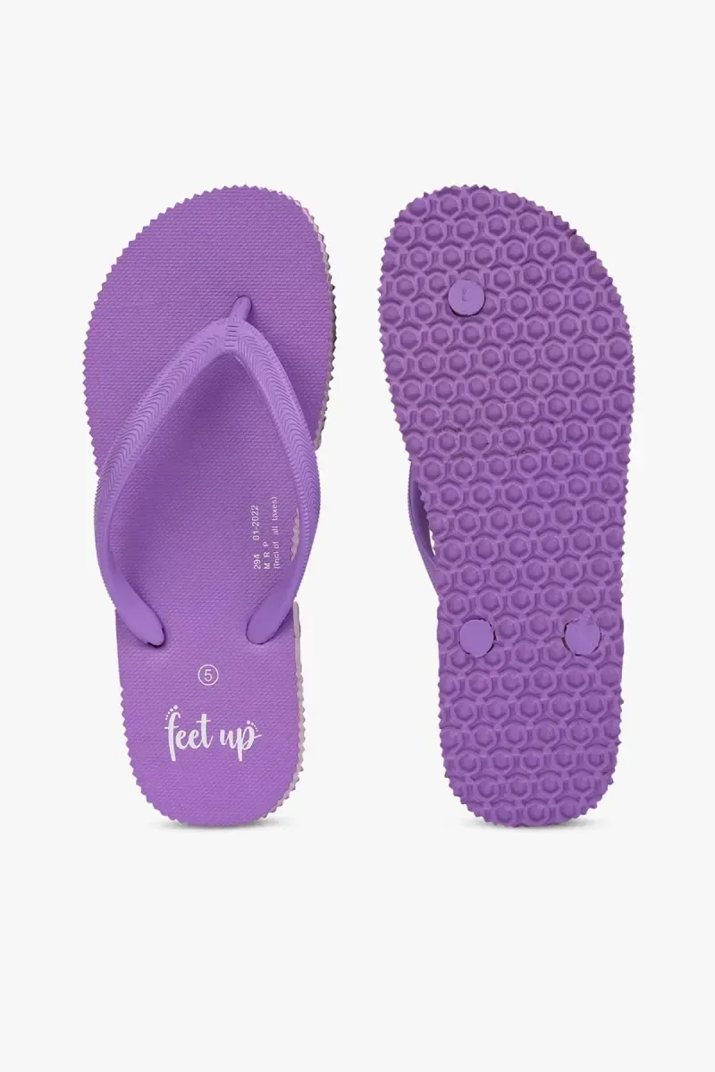 Solid Casual Flip-Flops for Women
