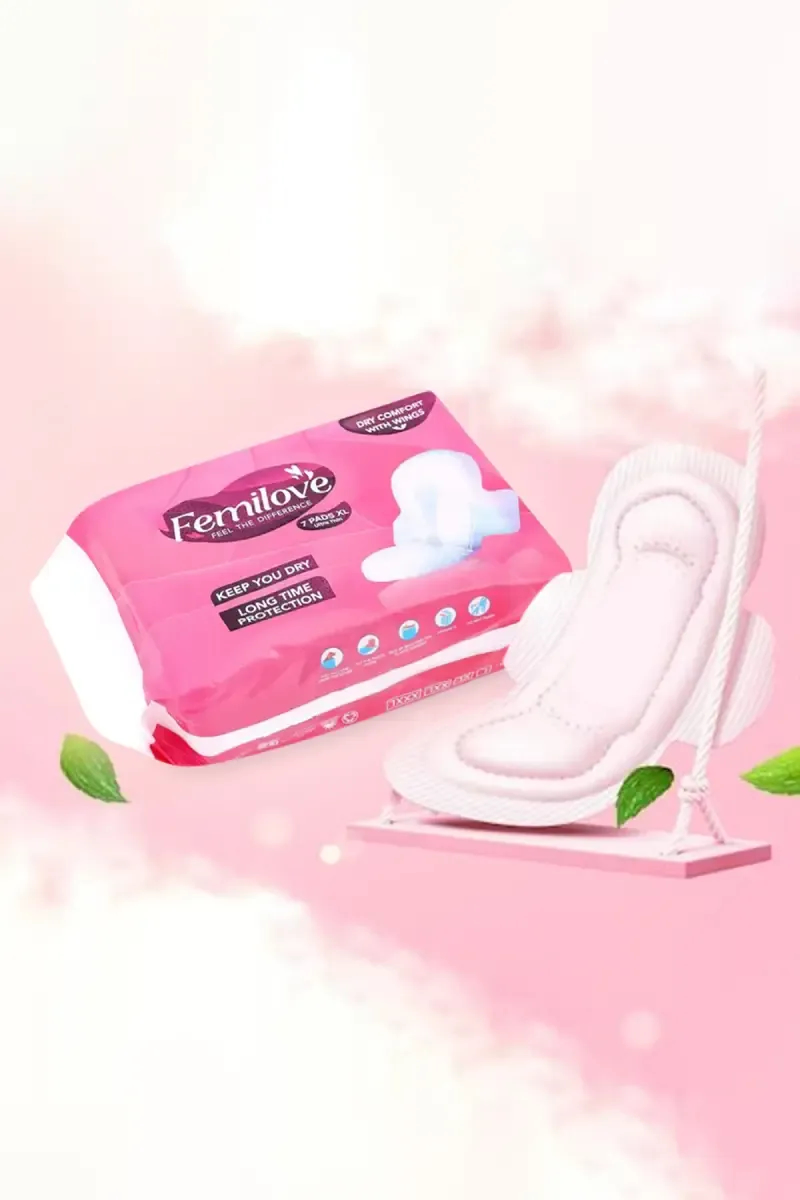 Feminine Maxi Care Sanitary Pads (XL)- 7 Pcs	