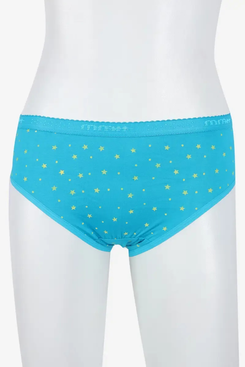 Cotton Conversational Printed Hipster Panty for Women
