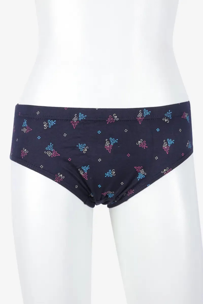 Cotton Printed Hipster Panty for Women