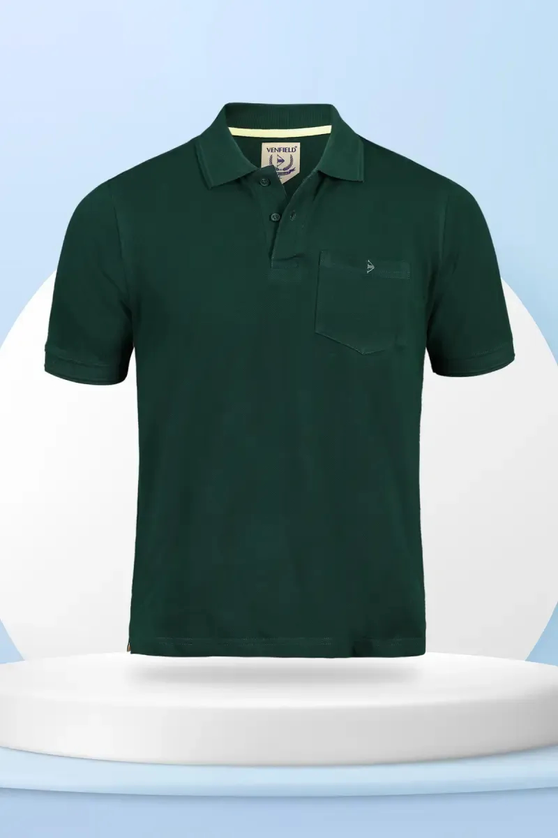 Polyester Regular Fit T-shirt for Men