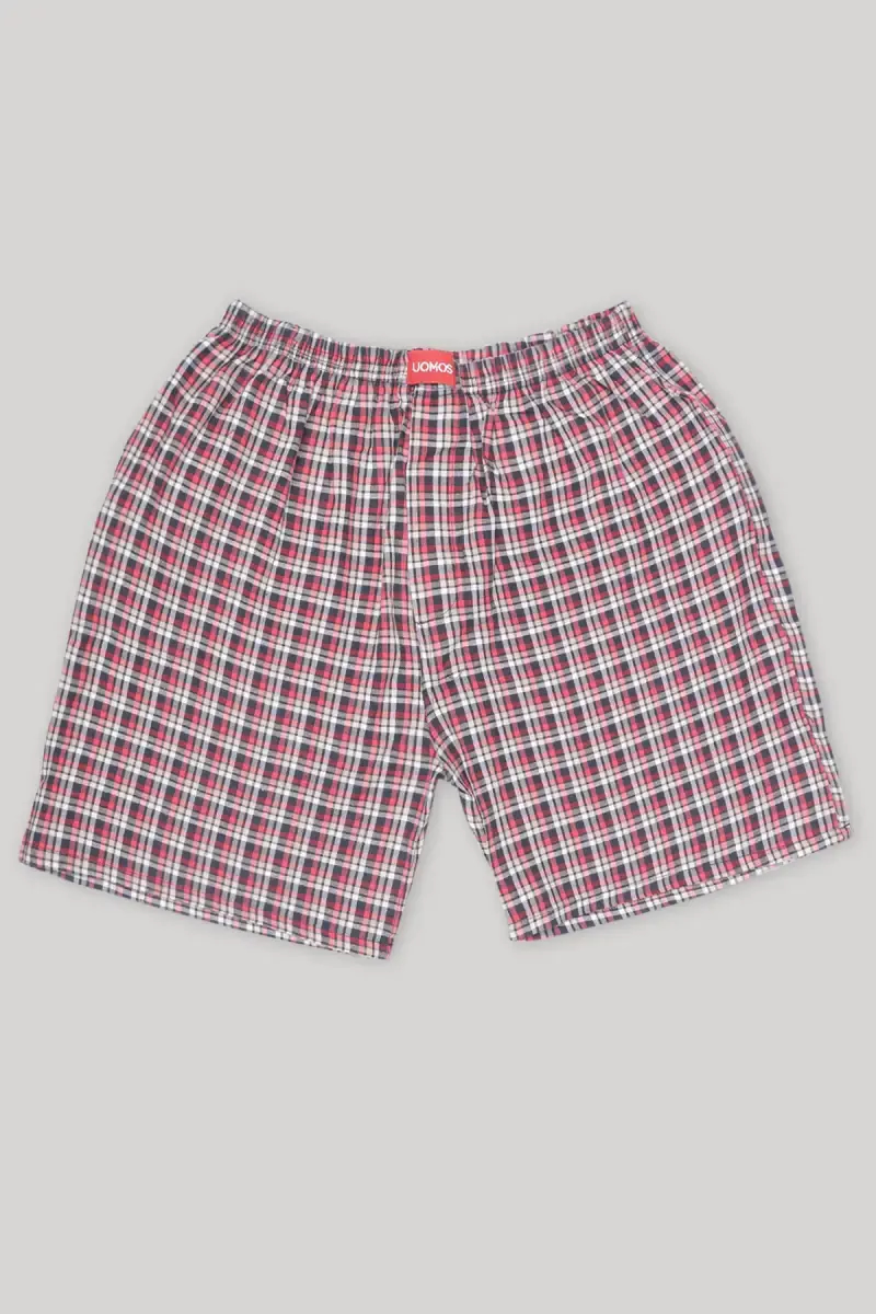 Cotton Checkered Boxers for Men
